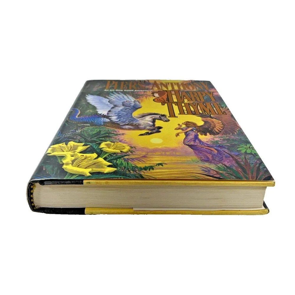 Harpy Thyme by Piers Anthony Vintage 1993 Tor First Edition Hardback